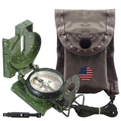 Cammenga Compass Military Grade Phosphorescent Lensatic Compass Shock, Sand,…