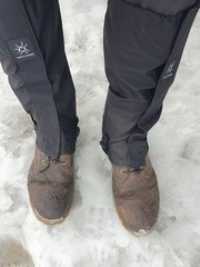 Waterproof Leg Gaiters Hiking Snow Sand Protection Ski Mountaineering Gear