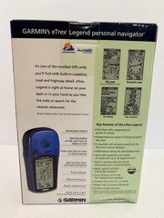 Garmin eTrex Legend Adventure Pack Bundle Blue In Original Box