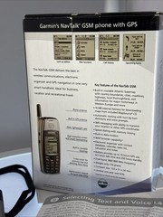 Vintage Rare Garmin NAV Talk GSM Phone With GPS