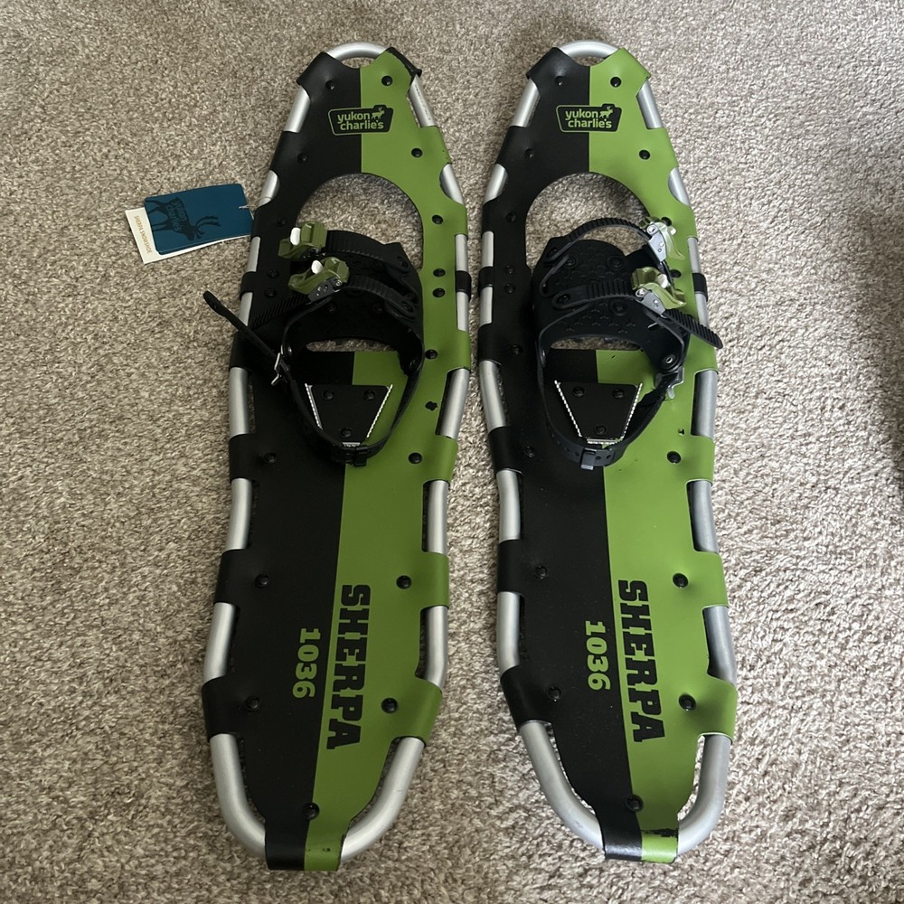 Yukon Charlie’s Sherpa Snowshoe 10×36, Green