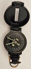Vtg Engineer Lensatic Compass w Original Box Storage Pouch Instructions