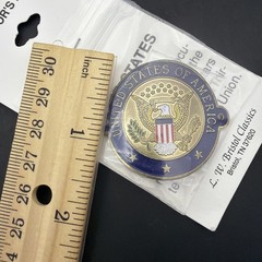 United States Seal Hiking Staff Medallion Badge Mount Collector’s Edition NEW