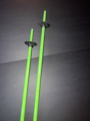 Fizan Trecking Poles Action 5083-14mm Green Made In Italy 100