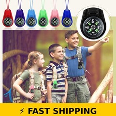 Crssbrohip 25 Pack Mini Compasses for Kids – Colorful Keychain Set
