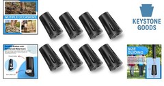 8 Pcs Universal Anti-Slip Trekking Pole Tips for Hiking & Walking Sticks