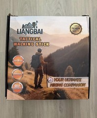 Lightweight Survival Hiking Stick – Adjustable Trekking Pole