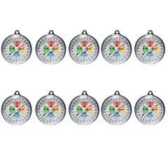 Compass, 55mm Diameter, Pack of 10