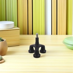 3 Prong Non-slip Cane Tip Mobility Aid for Stability End Tips Walking Canes
