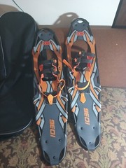 G2 21/25/30/36 Inches Light Weight Snowshoes for Women Men Youth, 21″, Orange