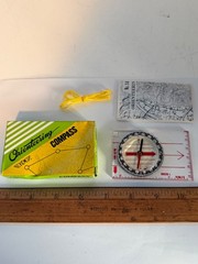 VINTAGE NOS YCM ORIENTEERING COMPASS 14-805