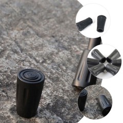 12 Pcs Tip Alpenstock Non-Slip Cover Walking Pole Accessories