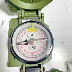 Cammenga 3HCS U.S. Military Lensatic Compass Waterproof Hiking Survival