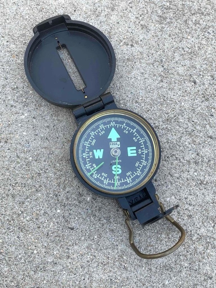 Vintage 1960’s Engineer Lensatic Compass – Made in Japan
