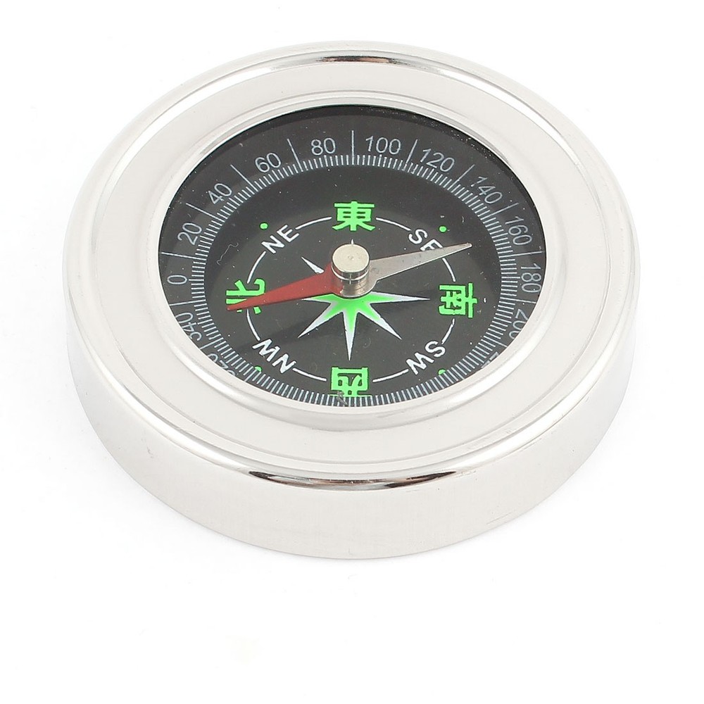 60mm Dia Round Dial Portable Sensitive Compass for Outdoor Hiking Camping