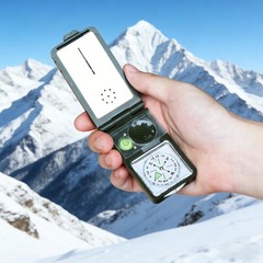 Multifunction Explorers Compasses Thermometers And Precisions Level Indicators