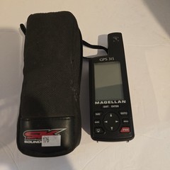 MAGELLAN 315 Portable GPS Navigator Boating Fishing Hunting Hiking W Case Works