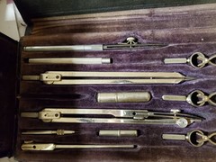pre-war ~The A. Lietz Co. compass and scribe set~ Marvel 1965-R ~Made in Germany