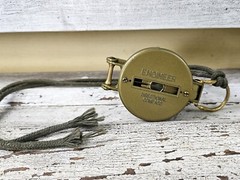 Vintage Engineer Directional Compass