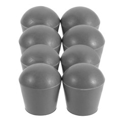 8 Pcs Crutches Rubber Feet Replacement Non Skid Cane Tips Bottom for Walking