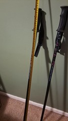 Vintage Trekking Poles 49″