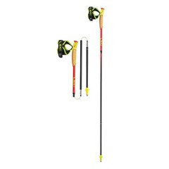 LEKI Ultratrail FX.One Superlite Red/Carbon/Yellow Trekking Poles (65225841)