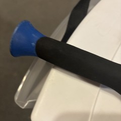 Yukon Adjustable Single Trekking Hiking Pole Black/Blue
