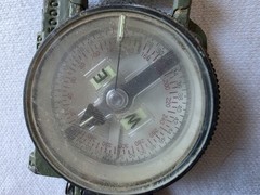 ​Authentic USGI Stocker & Yale (SandY) 183 Lensatic Compass – Confirmed Tritium