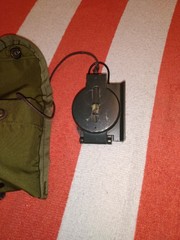 Antique U.S. Engineer Corps Compass And Map Reader Magnifier