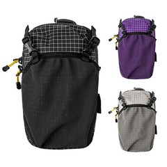 Portable Nylon Backpack Strap Pouch with Waterproof Coating and Phone Holder
