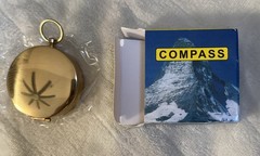Survival Best Camping Survival Brass Compass~Military Compass Steam Punk NEW!