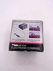 Vintage Zemco DE700 Electronic Automotive Magnetic Compass Black Color Display