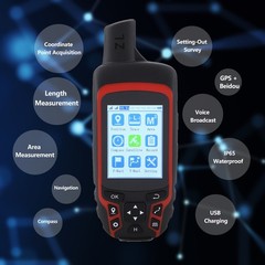 A6 Handheld GPS Navigation Compass Outdoor Tracker USB Rechargeable