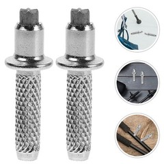 18Pcs Tungsten Steel Trekking Pole Tips Replacement Set Durable Metal Silver