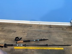Cascade Mountain Tech Cork Grips Adjustable Trekking Poles