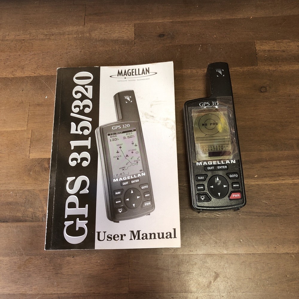 MAGELLAN GPS 315 Portable GPS Navigator Boating Fishing Hunting Hiking