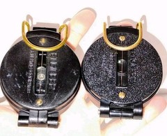 Engineer Directional & Lensatic Compass Lot Academy Boy Scout Camping Hiking