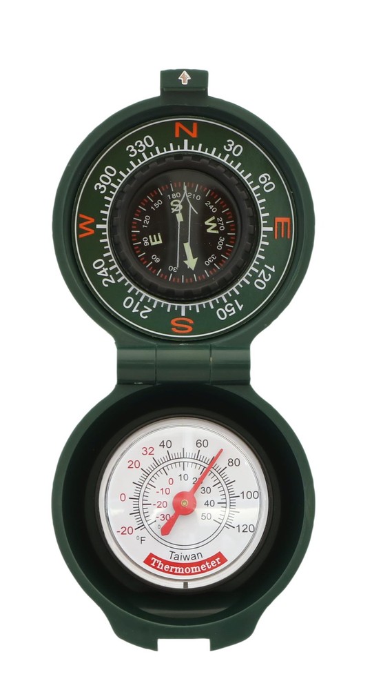 Coghlan’s Compass with Thermometer 7.87″