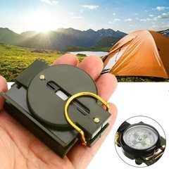 Military Camping Survival Marching Compass Plastic Pocket Army Style Navigation