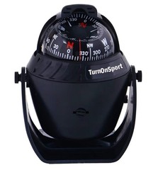 Marine Boat Compass – Dash Mount Suction Navigation – Illuminated Dashboard Comp
