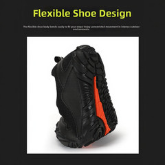 Lightweight Hiking Shoes Unisex Slip Resistant Rubber Sole EU 36 to 46 Sizes