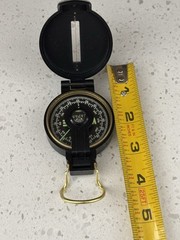 Vintage Rothco Engineer Lensatic Compass with Original Box Japan