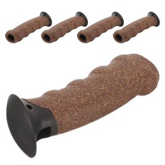 5Pcs Multi Color Cork Walking Stick Handle Replacement Durable Nonslip Pole Grip