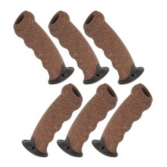 6Pcs Anti-Skid Cork Handle Grip for Walking Canes Durable Outdoor Hiking Poles