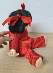 Artist Doll Vinyl Doll Meiler JMB Jacobsen Asian 33cm Collectors Vintage