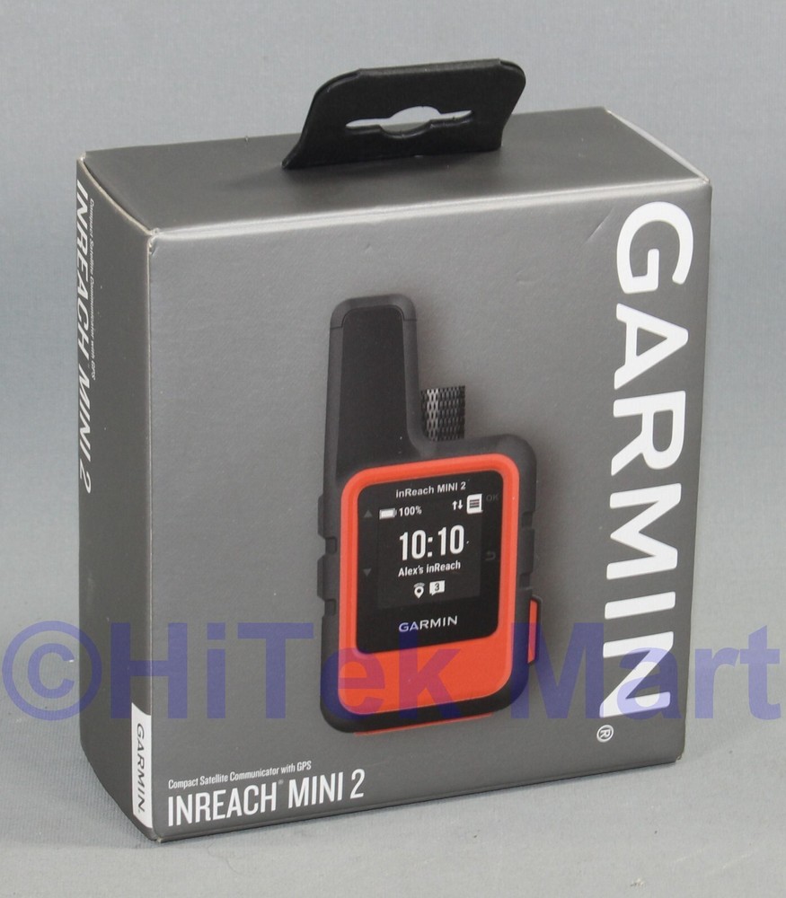 Garmin inReach Mini 2 Satellite Communicator – Flame Red – New In Box