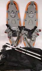 Sherpa Series 25″x8″ Snowshoes Adventure Pack With Telescoping Poles Carry Case