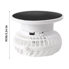 Detachable Solar Fan for Fishing Hats Handheld Outdoor Cooling Accessory