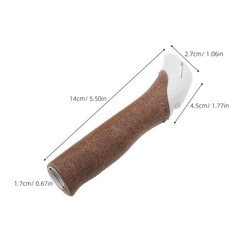 4Pcs Walking Cane Cork Grip Handles with Easy Installation for Hiking Gear