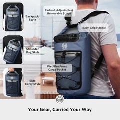 5/10/25/30/40/55L Waterproof Dry Bag- Roll 30L 30l Navy Blue (With Phone Case)